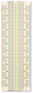 830-Point Breadboard Self-Adhesive