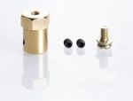 12mm Hex Mounting Hub 4mm shaft for RC Wheels